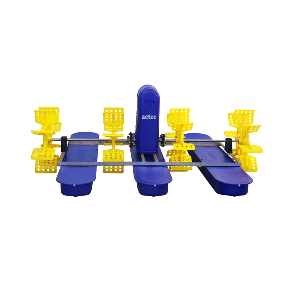 2hp 4 paddle wheel aerator fj pw204 in china