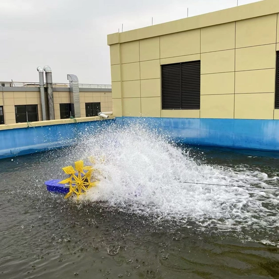 2hp 4 paddle wheel aerator fj pw204 use