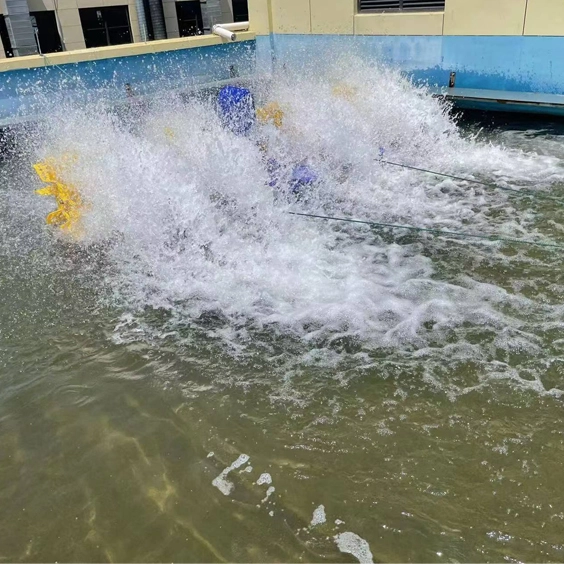 energy saving permanent magnet paddle wheel aerator multi impeller cost