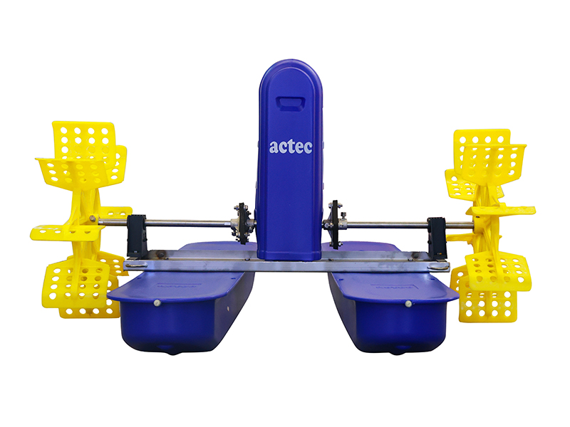 Paddle Wheel Aerator 1HP 2 Impellers FJ-PW102