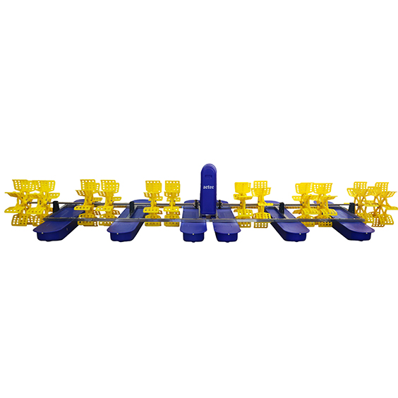 energy saving permanent magnet paddle wheel aerator fj pw308 p in china