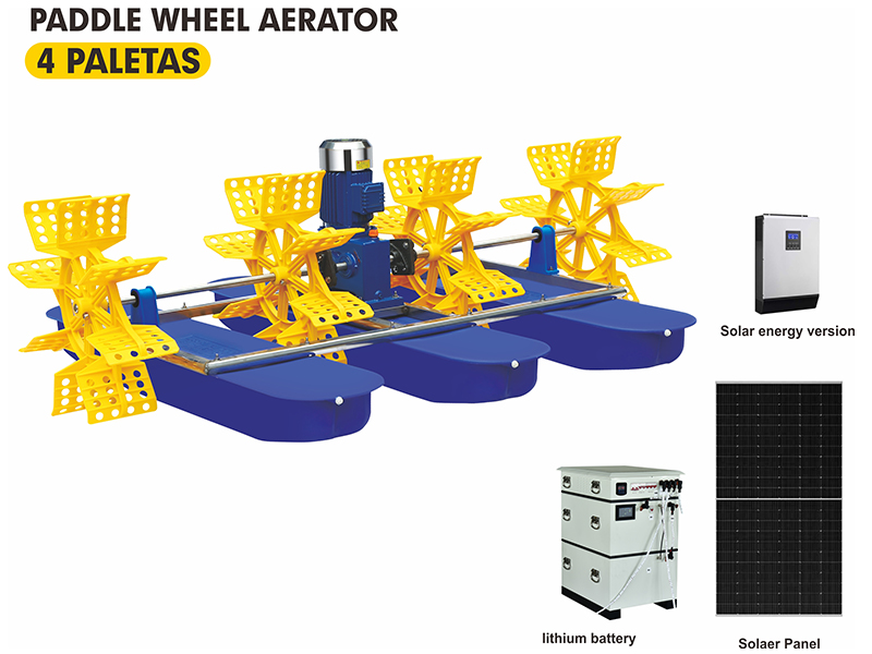 Solar Paddle Wheel Aerators